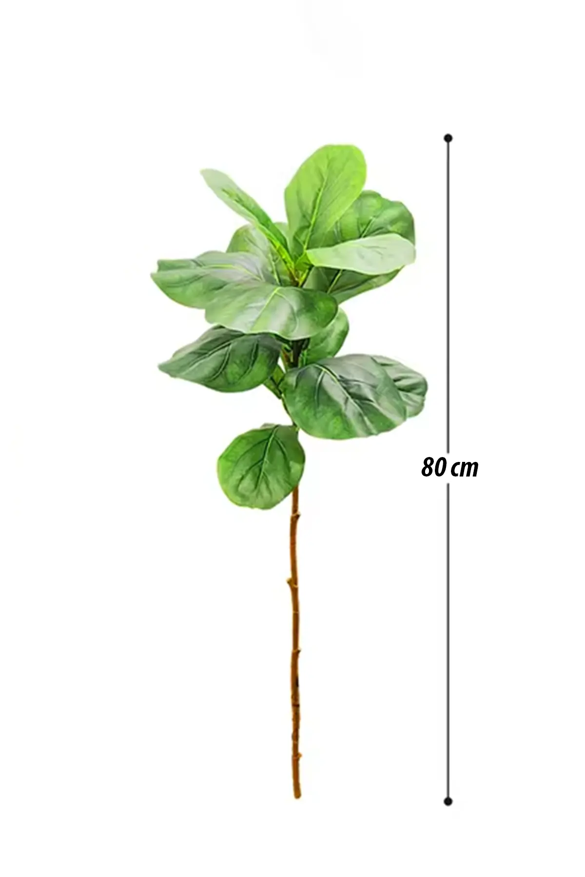 Yapay Çiçek Deposu - Yapay Ağaç Keman Bitkisi Dalı 80 cm (Saksısız)