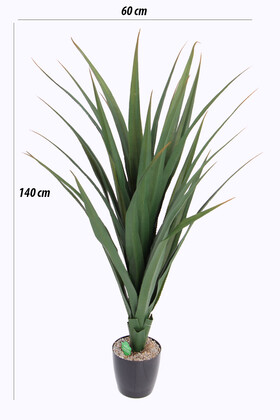 Yapay Ağaç Dev Kabarık Agave 140 cm - Thumbnail