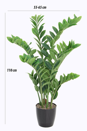 Yapay Ağaç Zamia Zeze Bitkisi 110 cm - Thumbnail