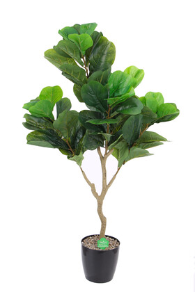 Yapay Çiçek Deposu - Yapay Ağac Ficus Lyrate 120 cm